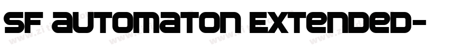 SF Automaton Extended字体转换